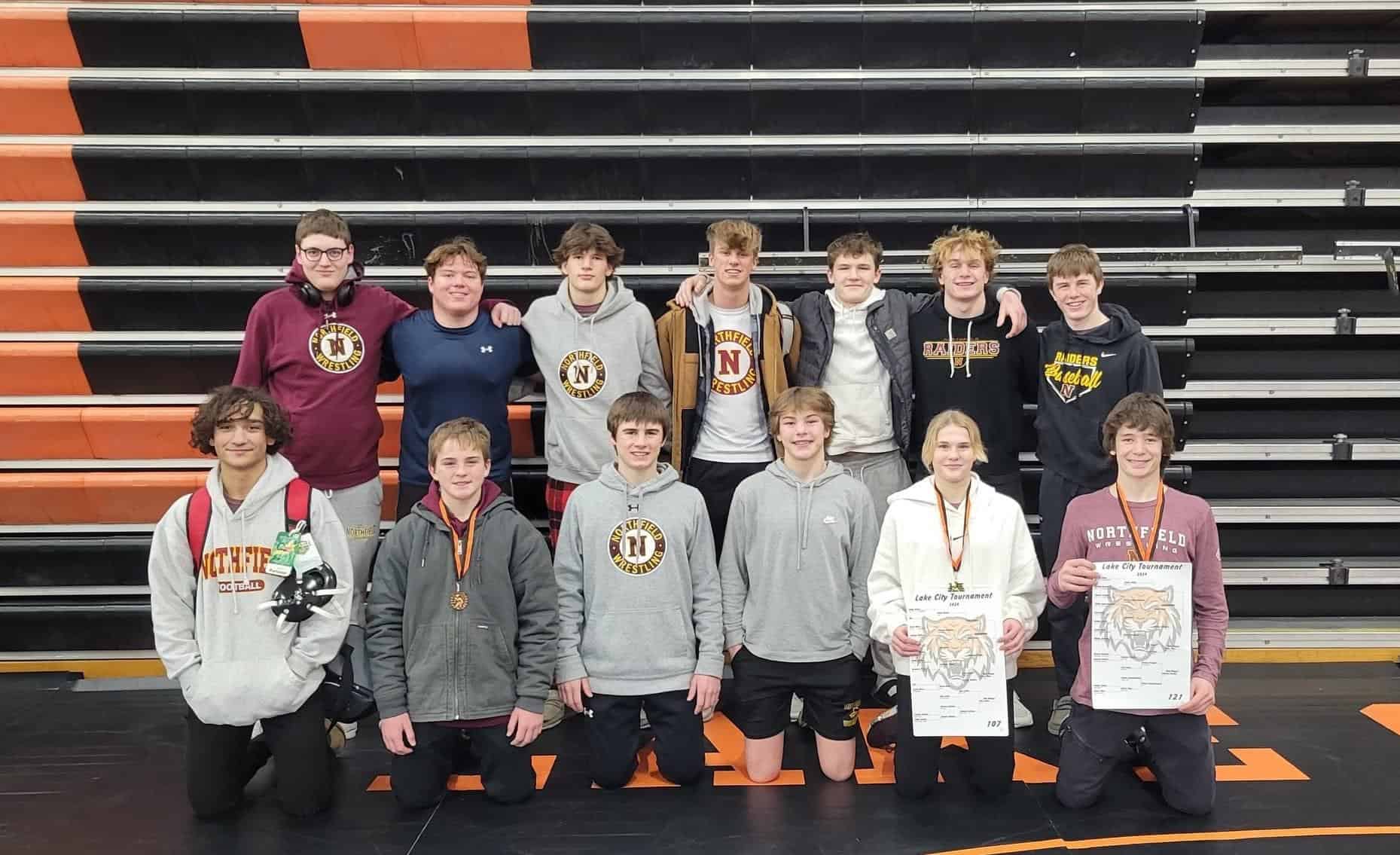 Northfield took home third place at the Lake City tournament Saturday.