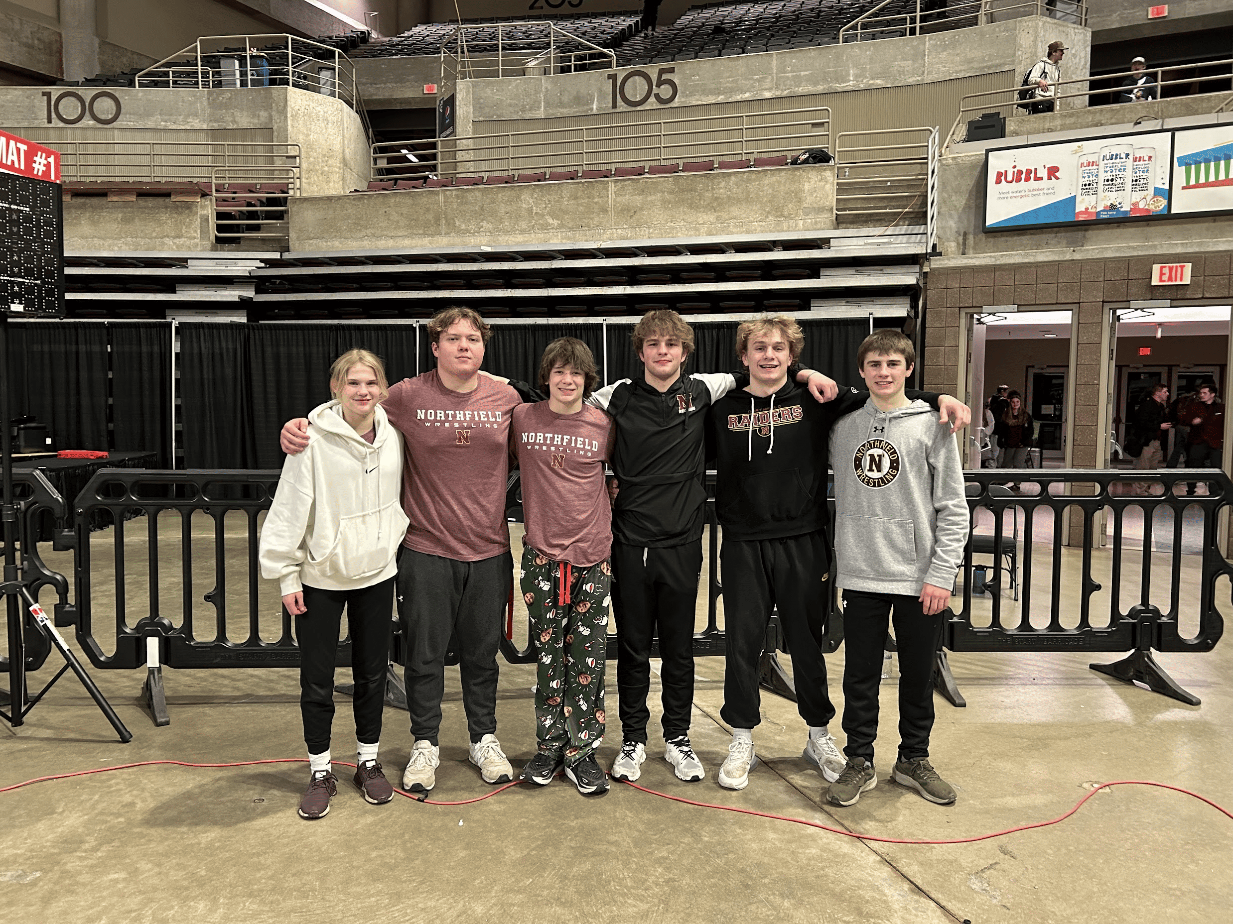 Six wrestlers advanced to the individual state wrestling tournament which takes place March 1-2.